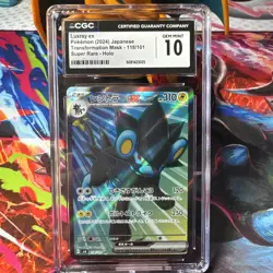 Luxray ex 118/101 Super Rare - CGC Gem Mint 10 - Mask of Change - Pokemon TCG - Image 1