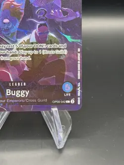One Piece TCG Buggy OP09-042 Leader English Version, 2nd Anniversary Set - Image 5