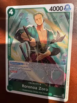One Piece TCG Roronoa Zoro PRB02-006 R NM - Image 1
