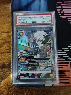 2025 Union Arena UE02BT/HTR Hunter x Hunter 2-Star Sig Killua Zoldyck PSA 10 - Image 1