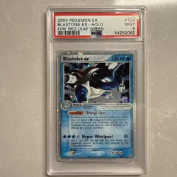 Pokemon Blastoise ex Fire Red Leaf Green Holo #104/112 PSA 9 MINT (Clean Card!) - Image 1