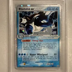 Pokemon Blastoise ex Fire Red Leaf Green Holo #104/112 PSA 9 MINT (Clean Card!) - Image 2