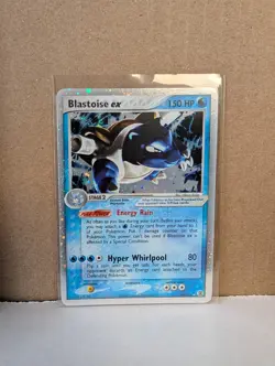 2004 pokemon FireRed & LeafGreen (RG) Blastoise EX #104 - Image 1