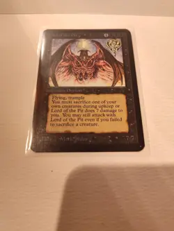 MTG Lord of the Pit--Alpha Magic the Gathering Card - Image 1