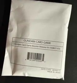 Gundam Card Game Starter Release Kit SKIT-03 English SEALED - Image 1