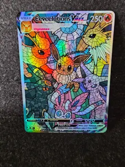 PokeTeamLegends Pokemon Card Holo (FanArt) Eevee Espeon Umbreon Sylveon Flareon - Image 1