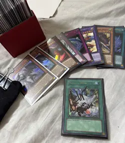 FREE 90 Card Yu-Gi-Oh! Lot with Purchase Of Autographed Aster Phoenix card - Image 1