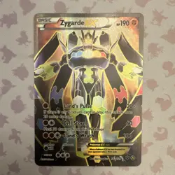 Pokemon Zygarde EX Alternate Art Holo Promo Card 054A/124 - Image 1