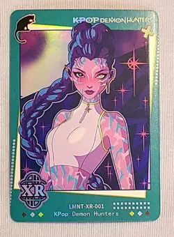 NEW! KPop Demon Hunters Exquisite Collection Card - Rumi - XR Rarity #001 Holo - Image 1