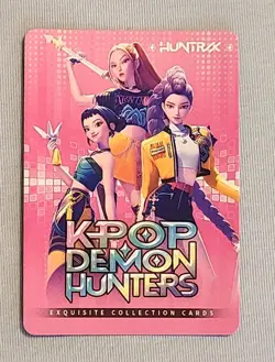 NEW! KPop Demon Hunters Exquisite Collection Card - Rumi - XR Rarity #001 Holo - Image 2
