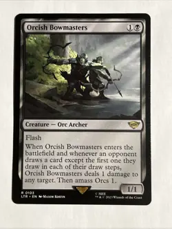 Orcish Bowmasters UB: the Lord of the Rings: Tales of Middle-Earth Regular MTG - Image 1