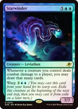 Starwinder (Foil) 0079 (R) MTG Edge of Eternities (EOE) - Image 1