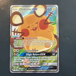 Dedenne GX 195a/214 Unbroken Bonds Alt Art Promo Rare Holo Pokemon Card NM #1 - Image 1