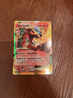 Pokemon TCG Charizard EX 12/108 Ultra Rare XY Evolutions LP Near Mint Condition - Image 1