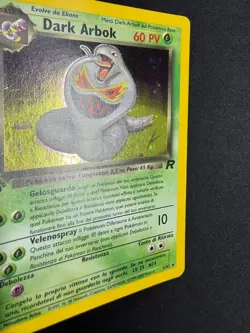 Pokemon Dark Arbok 2/82 Team Rocket Rara Holo Prima Edizione ITA Carte Vintage - Image 5