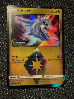 LATIOS PRISM STAR - Pokemon: SM Celestial Storm - Prism Rare 108/168 - NM - Image 3