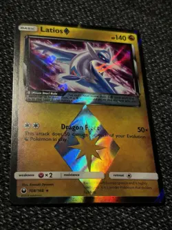 LATIOS PRISM STAR - Pokemon: SM Celestial Storm - Prism Rare 108/168 - NM - Image 4