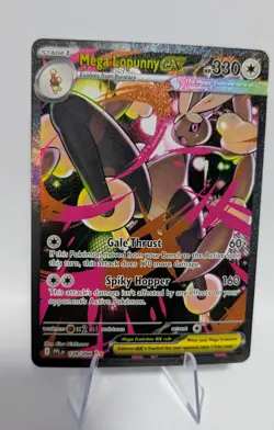 Pokemon Phantasmal Flames Mega Lopunny ex 128/094 Special Illustration Rare SIR - Image 1