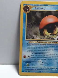 Kabuto 56/75 Neo Discovery German Pokemon MP Water Common Please See Pictures - Image 3