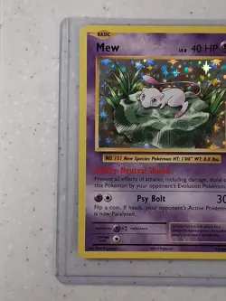 Pokemon Mew TCG Card Holo Rare, XY Evolutions, Card 53/108 - Image 4