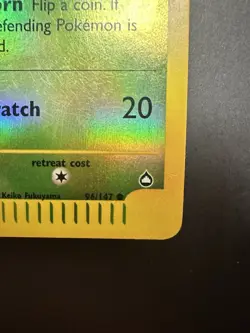 Pokemon TCG Reverse-Holo Nidoran 96/147 Aquapolis MP e-Card Common WoTC Vintage - Image 4