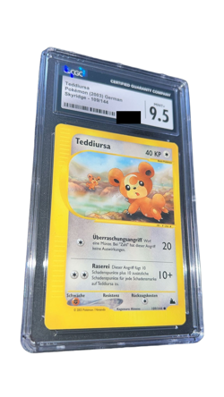 Pokemon - Teddiursa - CGC 9.5 - 2003 Skyridge German - DE - no PSA Grading - Image 3