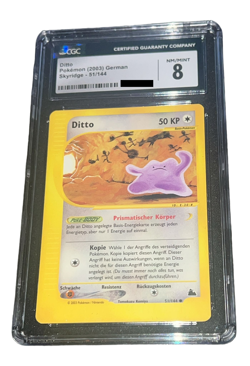 Pokemon - Ditto - CGC 8 - 2003 Skyridge German - DE - no PSA Grading - Image 1