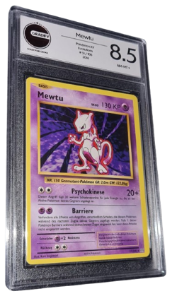 Pokemon - Mewtu - GRADIFY 8.5 - 2016 Evolutions - Mewtwo - Rare - XY DE- no PSA - Image 3