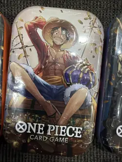 One Piece Tin Pack Set Vol 2 Set of 3 | TS-02 OP-13 | Factory Sealed | Bandai - Image 3