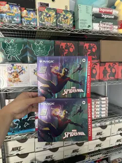 Magic The Gathering Marvel’s Spider-Man Collector Booster Omega (SEALED & NEW!) - Image 2