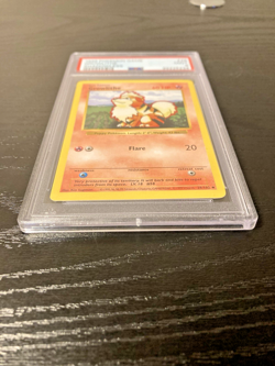 PSA 9 MINT Growlithe Shadowless #28 1999 Pokemon TCG Base Set - Image 3