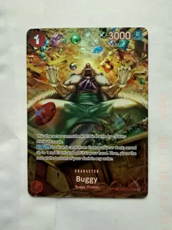 Buggy SP (OP06) OP03-008 Wings of The Captain English One Piece TCG NM - Image 1