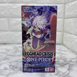 ONE PIECE Card Game EB-04 Egghead Crisis Booster Box NEW Sealed Japanese - Image 1