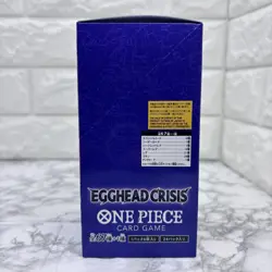ONE PIECE Card Game EB-04 Egghead Crisis Booster Box NEW Sealed Japanese - Image 2