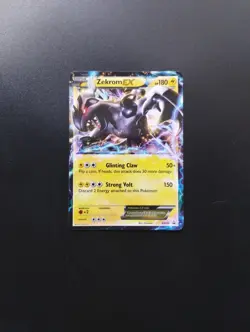 Zekrom EX BW38 NM Holo Black & White Black Star Promo Pokemon Card - Image 1