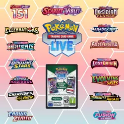 Pokemon TCG Live Codes Online Pokemon Live Codes via EBAY MESSAGE Pokemon Cards - Image 1