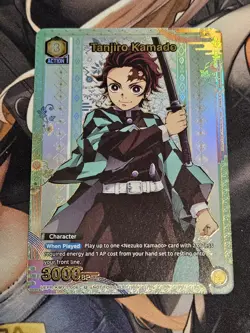 Union Arena Tanjiro Event Pack Gold Texture Promo Alt Art Demon Slayer English - Image 1