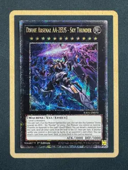 Yu-Gi-Oh! - Divine Arsenal AA-ZEUS - Sky Thunder - RA04-EN070 - Quarter Century - Image 1