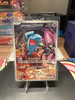 Team Rocket's Wobbuffet 203 Pokemon Sv: Scarlet & Violet Promo Cards Holo - NM - Image 1