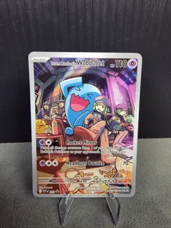 Team Rocket's Wobbuffet 203 Sv: Scarlet & Violet Promo Cards Holo Pokemon TCG - Image 1