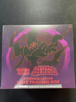 Astral Radiance Pokemon Center ETB Factory Sealed Sword and Shield Pokemon TCG - Image 1