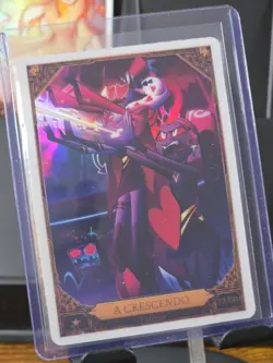 Hazbin Hotel Trading Cards Season 2 First edition - A Crescendo Optichrome 57/60 - Image 1