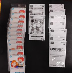 Lot One Piece Card Game 11 Girl, 3 2026 vol 1, 7 Azure promo packs - Image 1