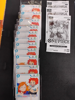 Lot One Piece Card Game 11 Girl, 3 2026 vol 1, 7 Azure promo packs - Image 2