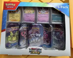 New In Box Pokemon Trading Card Game 5 Pack Scarlet And Violet 151 - Image 1