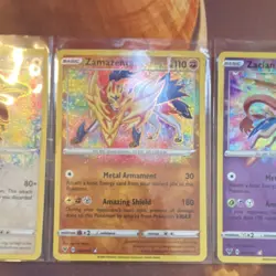 Pokemon TCG Amazing Rare Holo Card Lot - Rayquaza, Zamazenta, Zacian - 2020 - Image 3