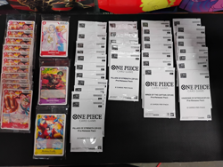 Lot One Piece Card Game koby, pillars, wings, kingdoms, promos LOT - Image 1