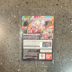 One Piece Monkey D. Luffy US Voyage Rutgers Card *SEALED* - Image 2