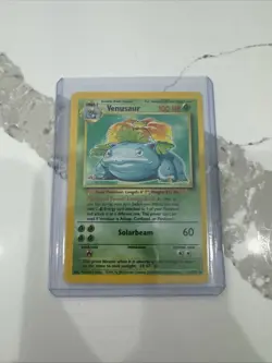 Pokemon TCG Venusaur Base Set Holo Unlimited Rare Card 15/102 1999 - Image 1