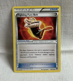 Pokemon Fighting Fury Belt Trainer Card BREAKPoint 99/122 NM - Image 1